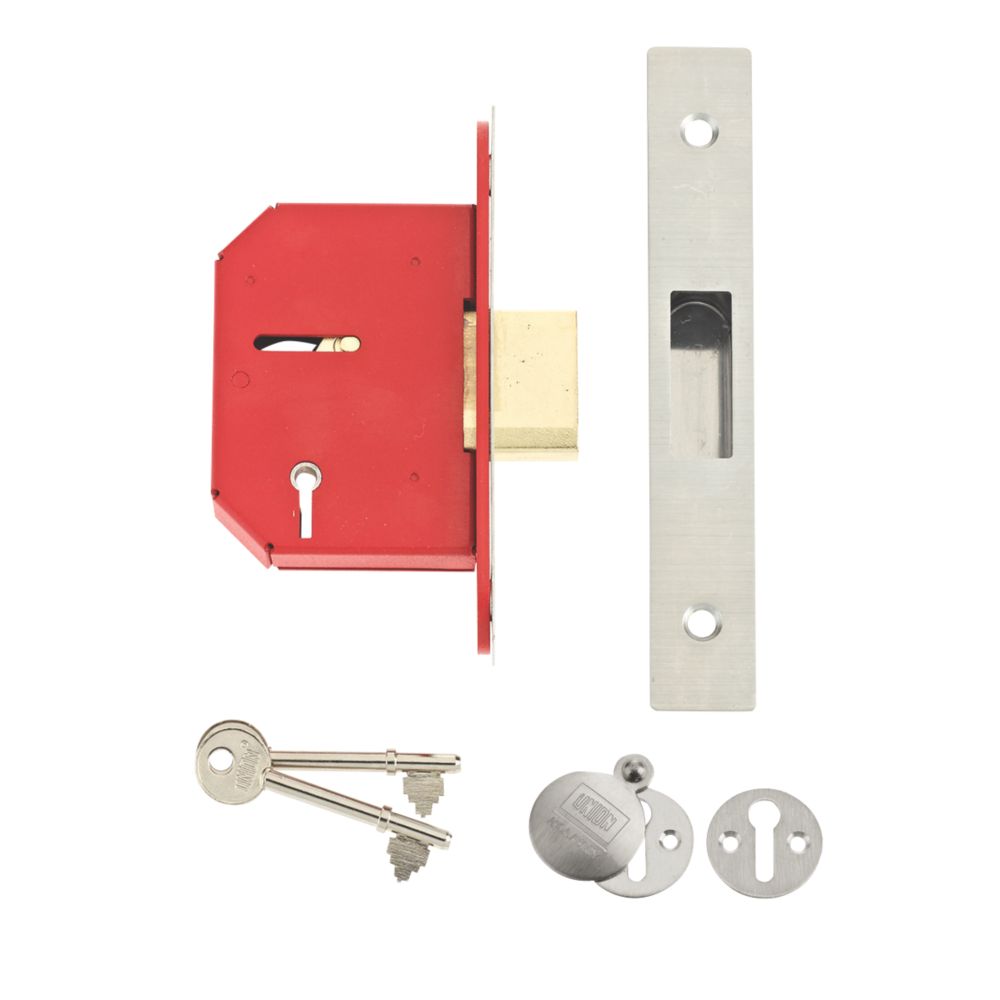 Union 5 Lever Stainless Steel 5-Lever Mortice Deadlock 68mm Case - 45mm Backset Reviews