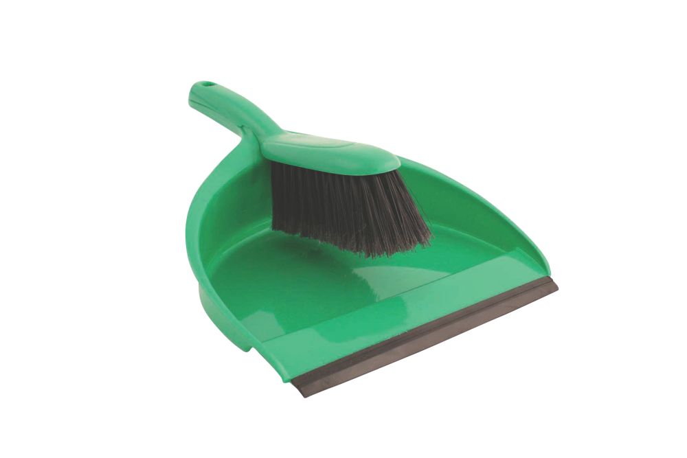 Bentley Dustpan & Brush Soft Green 5 Pack Reviews