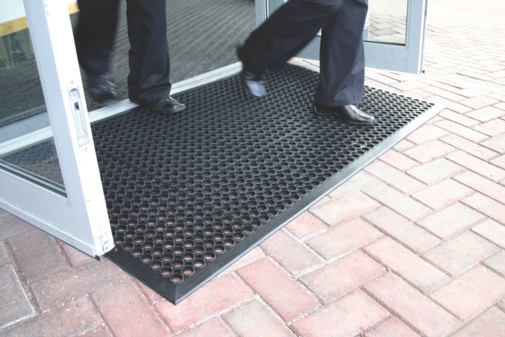 RP010001 Safety Workstation Matting Black 1500mm x 900mm