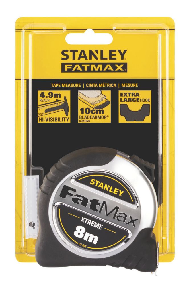 Stanley FatMax 0-33-892 8m Tape Measure