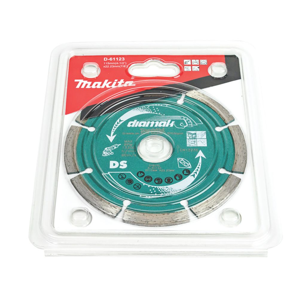 Makita Masonry/Stone Segmented Diamond Blade 115 x 22.23mm