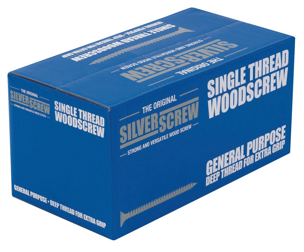 Silverscrew PZ Double-Countersunk Multipurpose Screws 4 x 40mm 1000 Pack