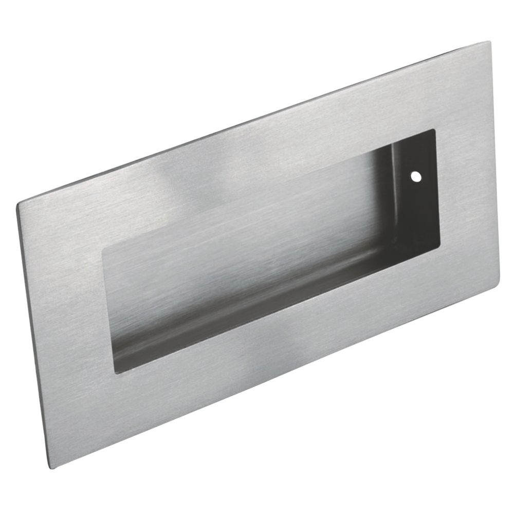 Eurospec Rectangular Flush Pull Handle 102mm Satin Stainless Steel Reviews