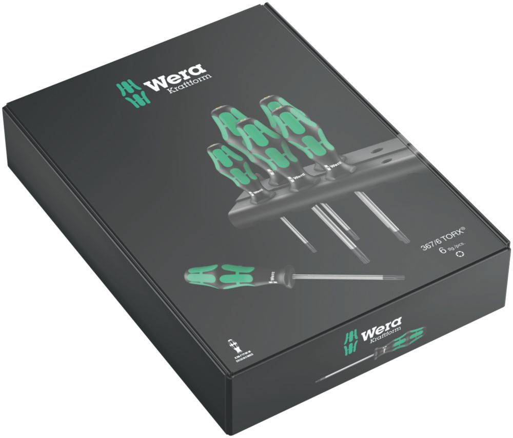 Wera Kraftform Plus TX Screwdriver Set 6 Pieces