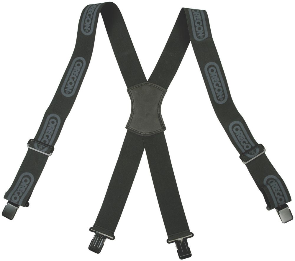 Oregon 562411 Logger Trouser Braces Black Metal Clip Attachment Reviews