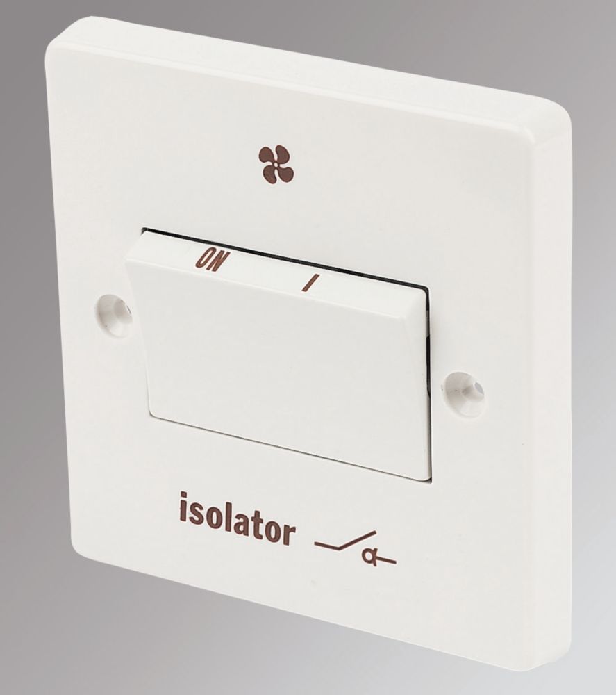 bathroom fan isolator