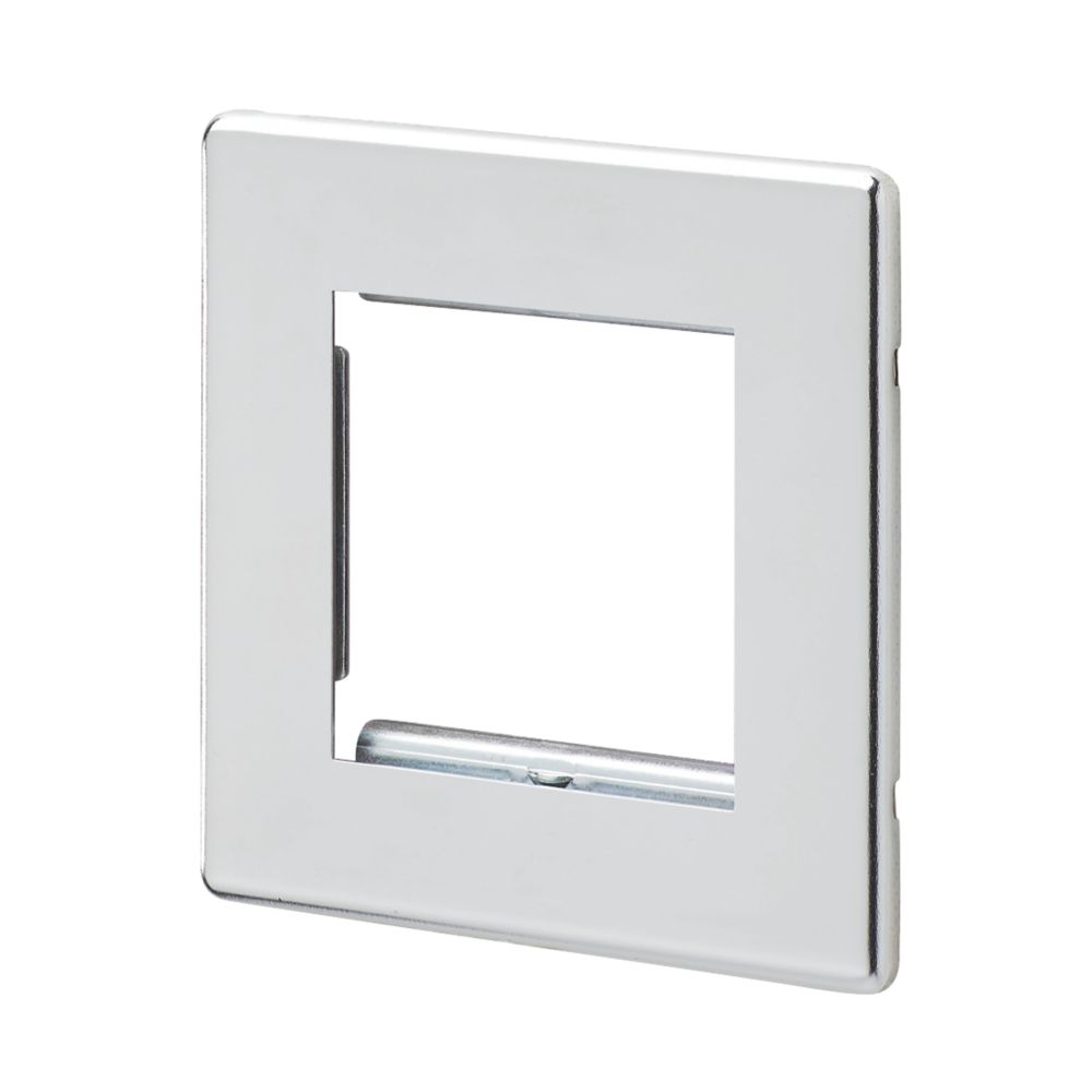 MK Aspect 2-Gang Light Switch Surround Polished Chrome Reviews