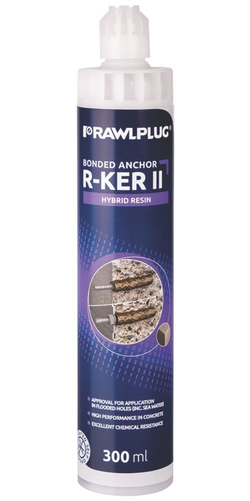 Rawlplug R-KER-II-300 Hybrid Resin 300ml Reviews