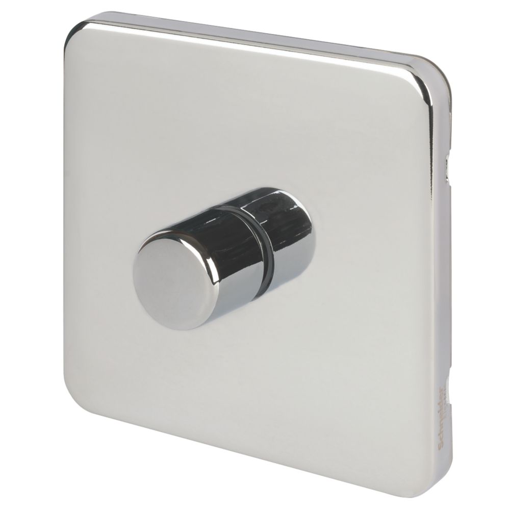 Schneider Electric Lisse Deco 1-Gang 1-Way Dimmer Switch Polished Chrome Reviews