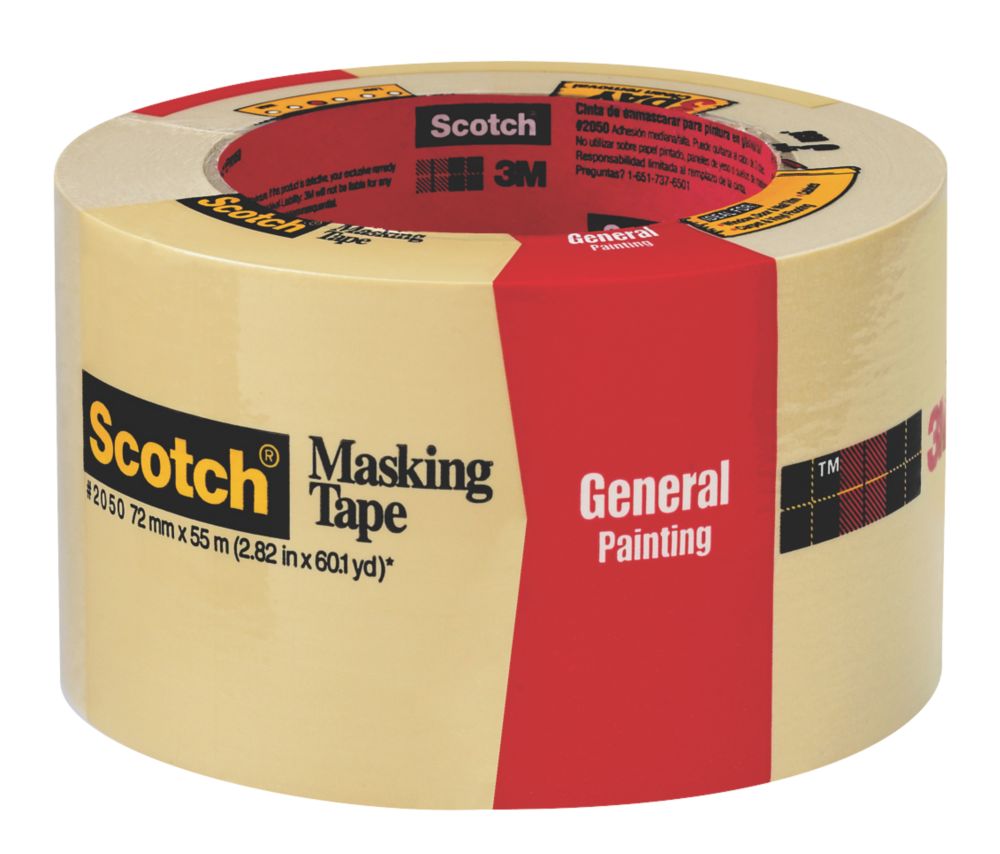 3M Masking Tape 55m x 72mm Reviews