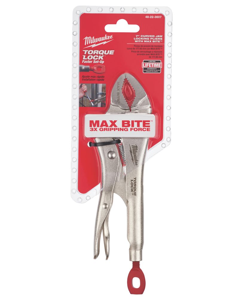 Milwaukee Maxbite Jaw Locking Pliers 7