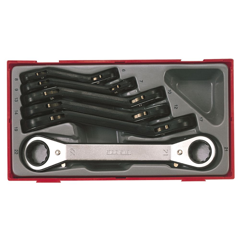 Teng Tools TTRORS Ratchet Spanner Set 6 Pieces Reviews