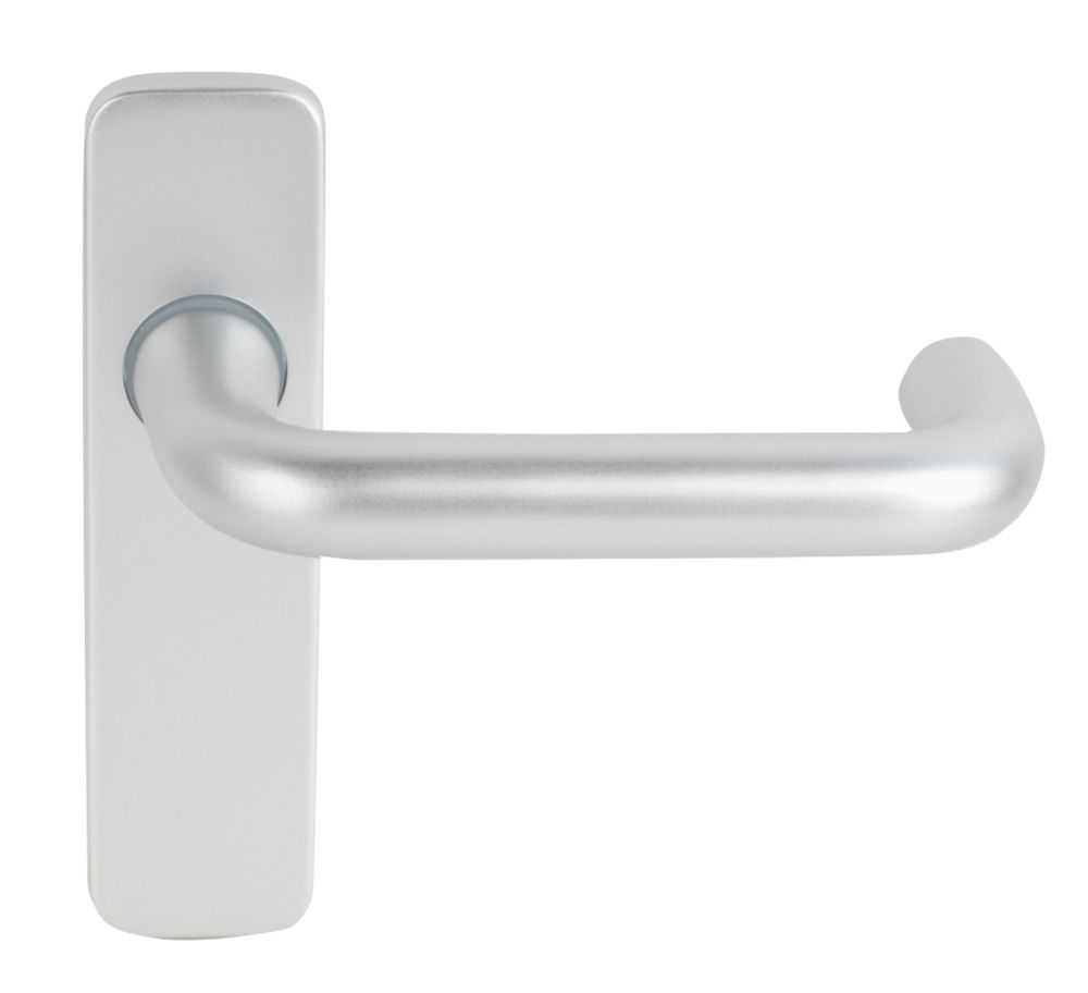 Smith & Locke Excell Fire Rated Latch Latch Door Handle Set Pair Satin Aluminium Reviews