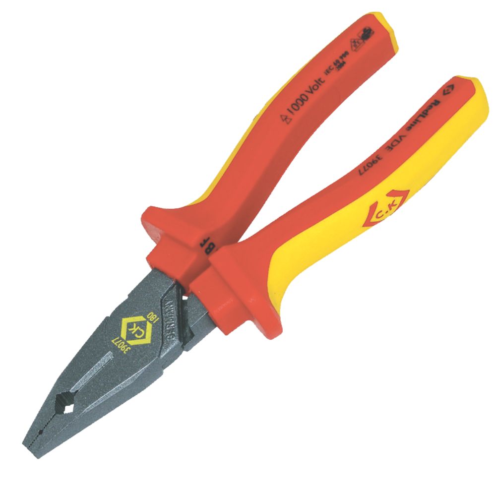 C.K RedLine VDE Electricians Access Pliers 180mm Reviews