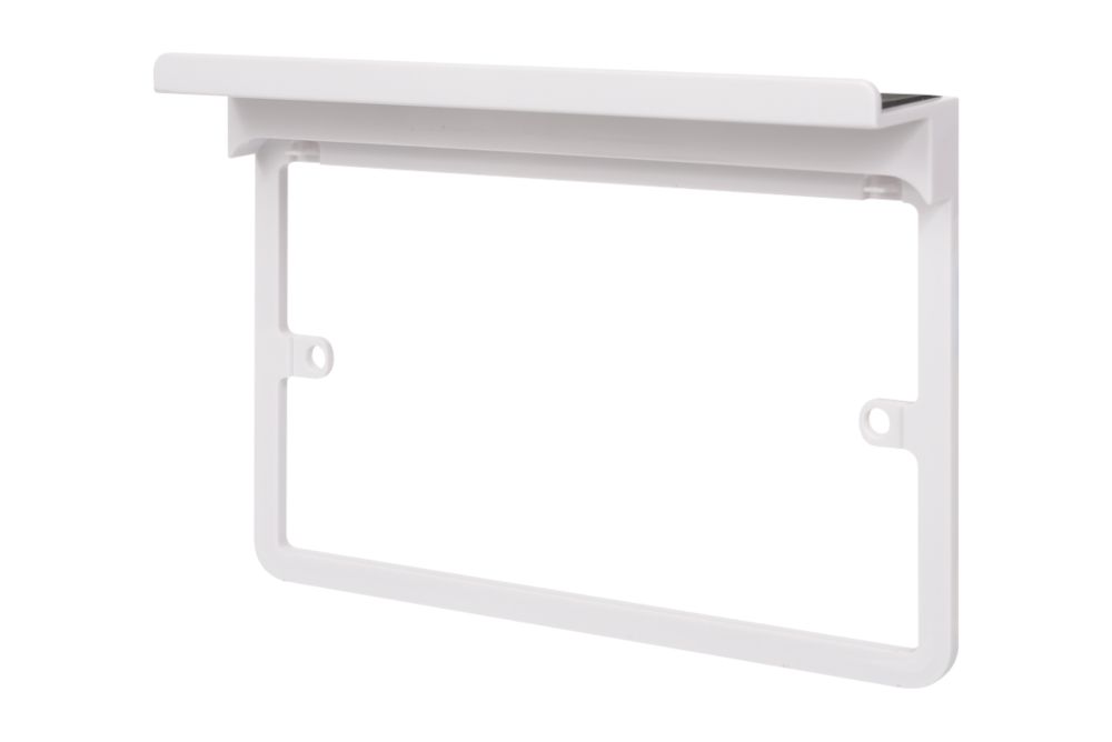 Schneider Electric Lisse 2-Gang Frame Surround Shelf White Reviews