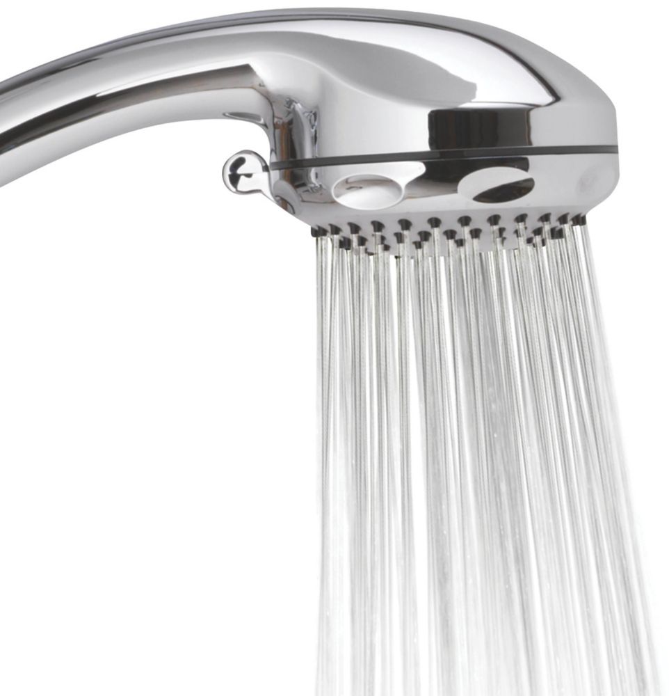 Aqualisa Visage HP/Combi Rear-Fed Chrome Thermostatic Digital Diverter Shower & Bath Filler