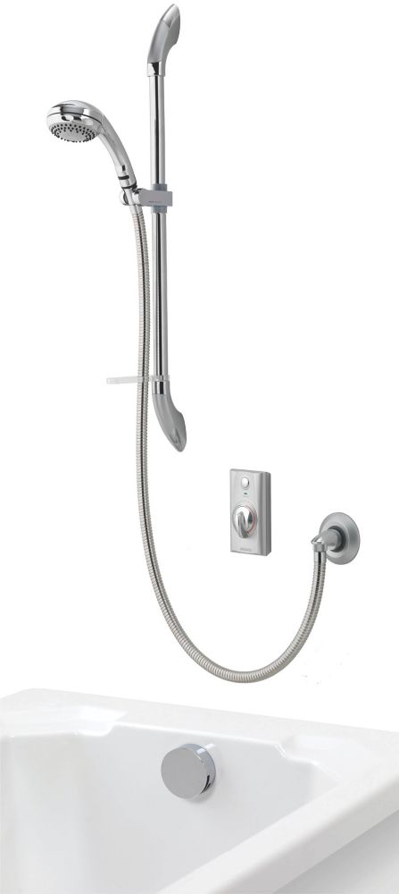 Aqualisa Visage HP/Combi Rear-Fed Chrome Thermostatic Digital Diverter Shower & Bath Filler Reviews