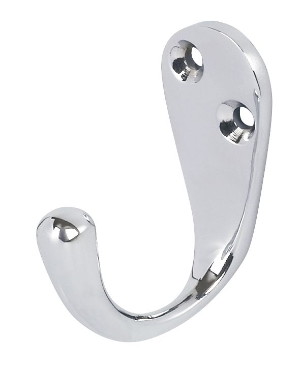 Smith & Locke Single Robe Hooks Polished Chrome 39mm 5 Pack Reviews