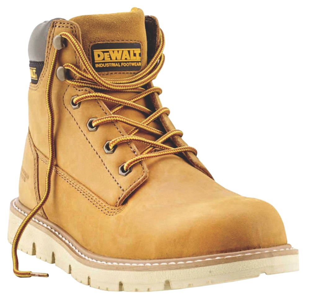 Dewalt Pittsburgh Safety Boots Dark Honey Size 9 Safety Boots