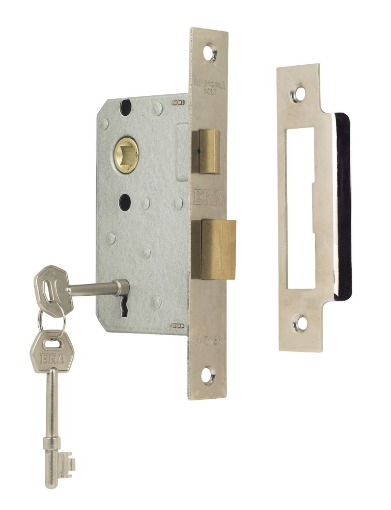 ERA 3 Lever Satin Nickel 3-Lever Mortice Sashlock 64mm Case - 44mm Backset Reviews