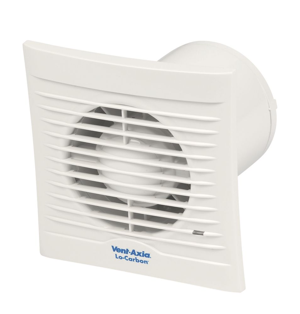 Vent-Axia 100T 15W Bathroom Extractor Fan with Timer White 240V Reviews