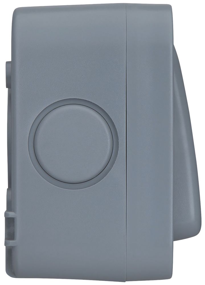 British General IP66 20A 1-Gang 2-Way Weatherproof Outdoor Switch with Neon