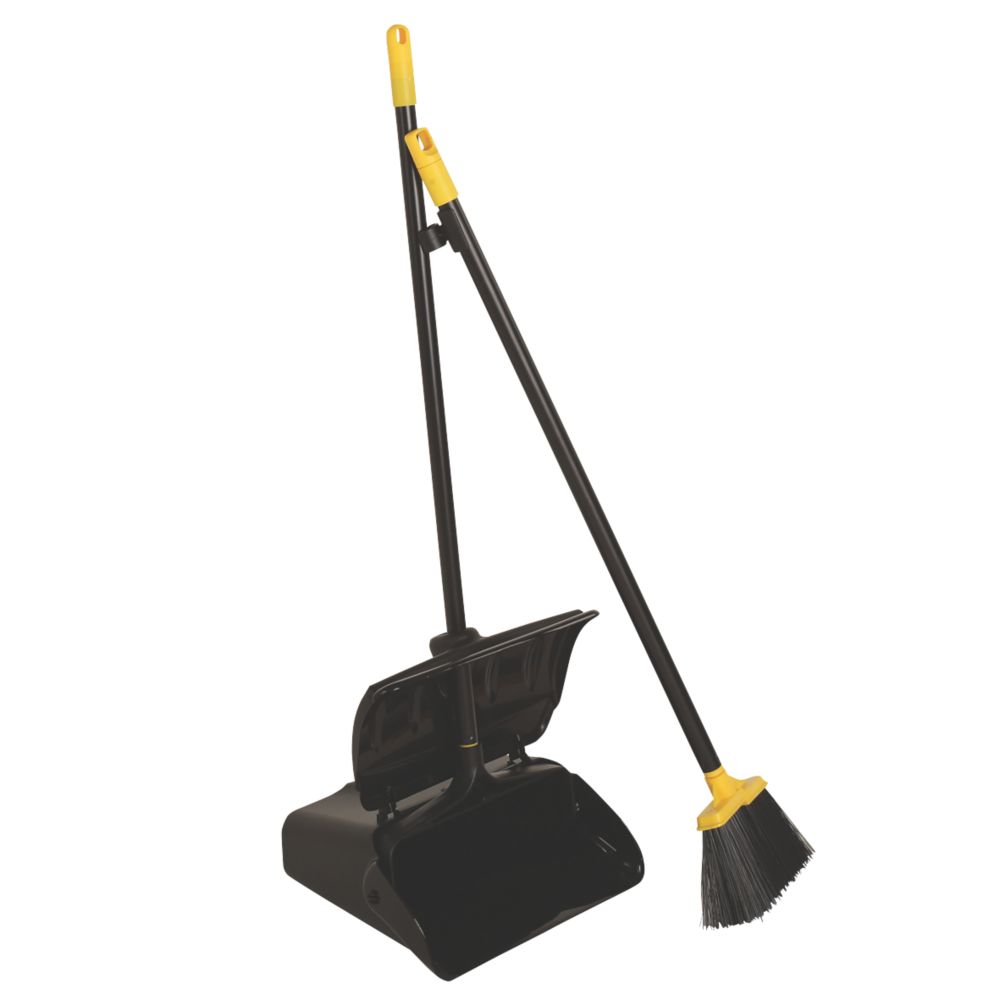 Bentley Long-Handled Dustpan & Brush Black Reviews