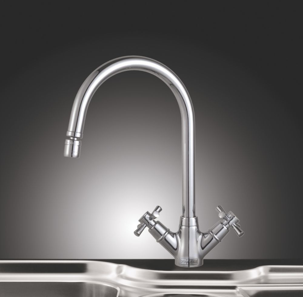 Franke Rotaflow Sink-Mounted Mono Mixer Kitchen Tap Chrome