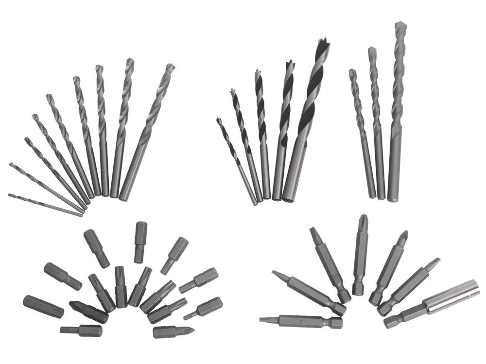 Straight & Hex Shank Mixed Bit Set 40 Pcs Reviews