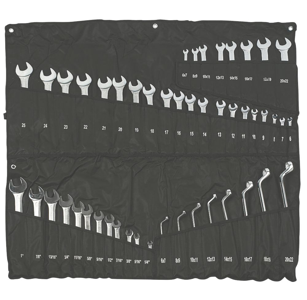 Mixed Spanner Set 48 Pieces