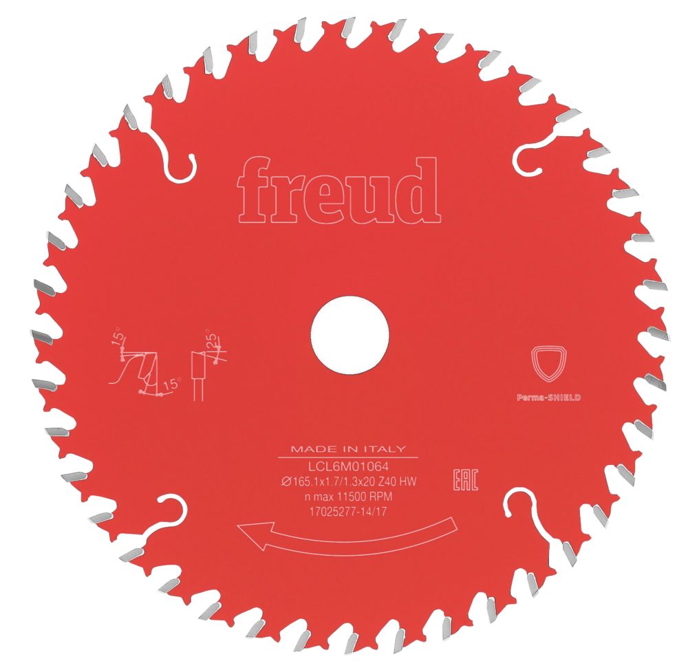 Freud TCT Circular Saw Blade 165 x 20mm 40T Reviews