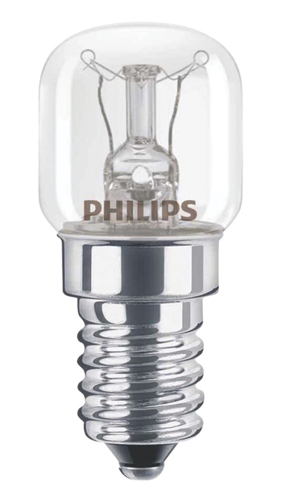 Philips SES Pygmy Incandescent Oven Light Bulb 90lm 15W 2 Pack Reviews