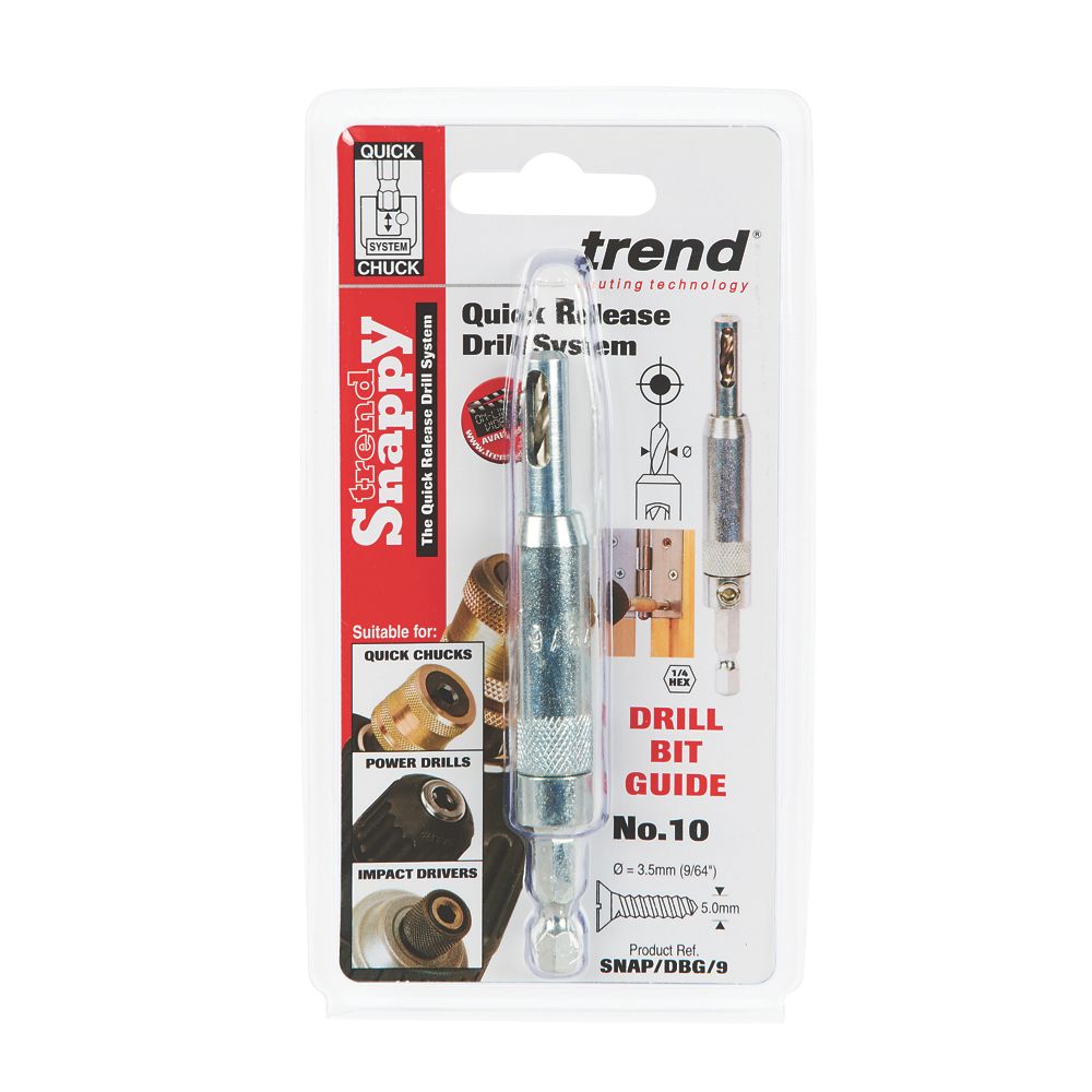 Trend Snappy Centrotec No. 10 Drill Bit Guide