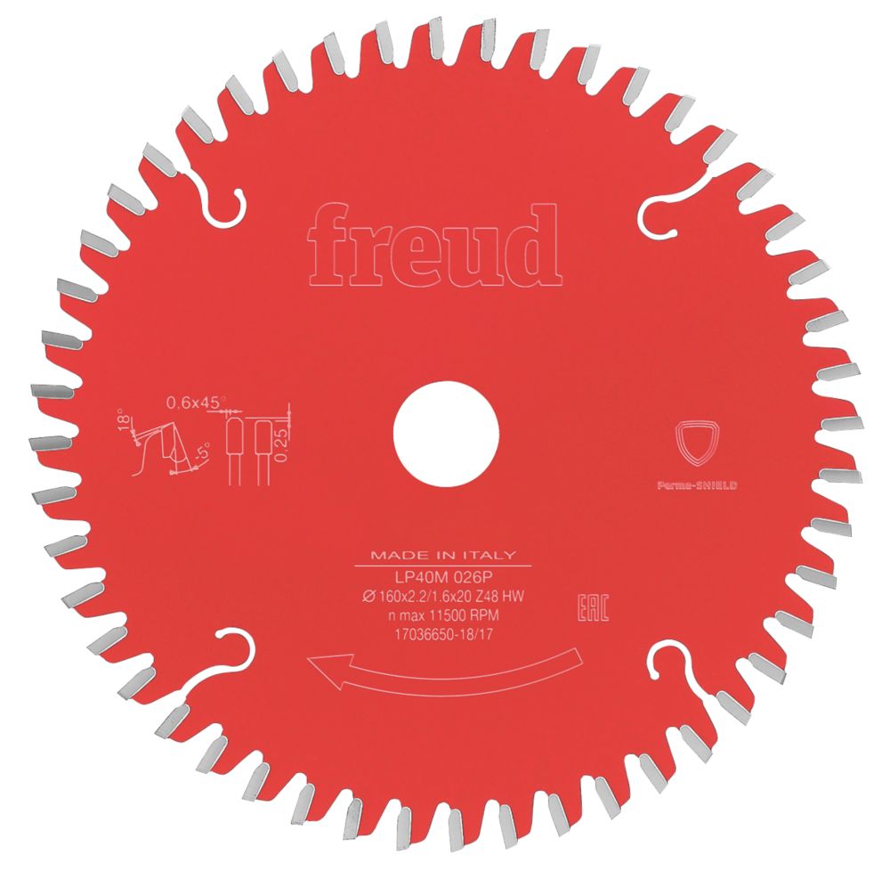 Freud TCT Circular Saw Blade 160 x 20mm 48T Reviews