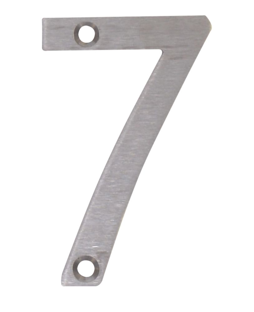 Fab & Fix Door Numeral 7 Satin Stainless Steel 78mm Reviews