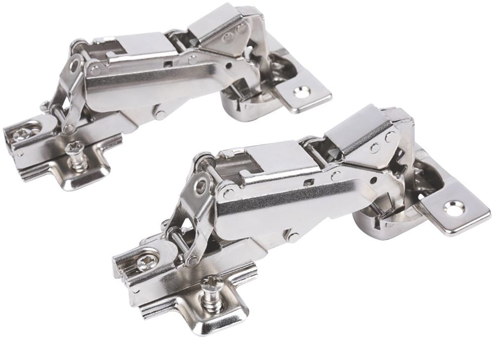 Hafele Steel Sprung Door Hinges 67mm 2 Pack Cabinet Hinges