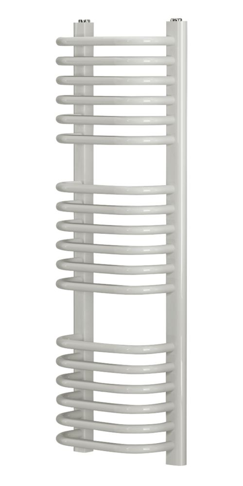 Blyss CAP22GC037 Curved D-Bar Towel Radiator 900 x 300mm White Reviews