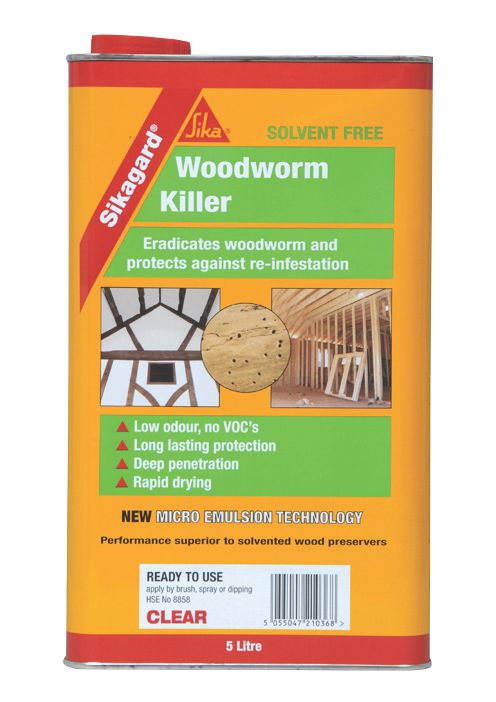 Sika Sikagard Woodworm Killer Clear 5Ltr Reviews