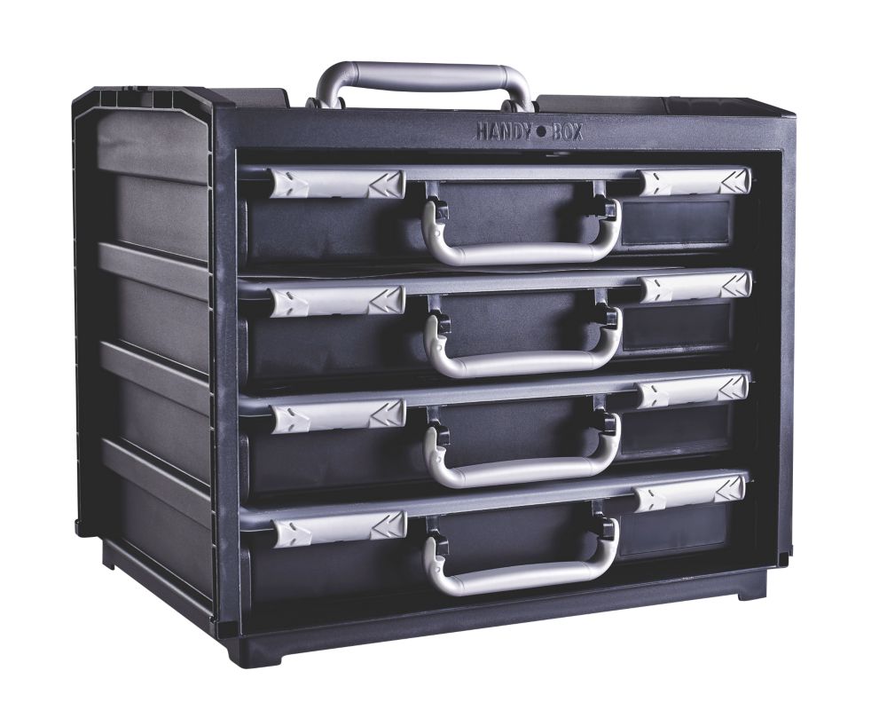 Plastic Filing Cabinet Louvred Panels Bins Screwfix Com