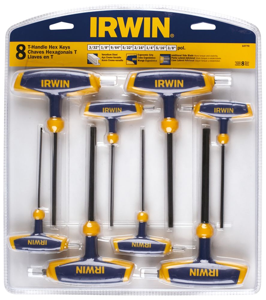 Irwin Metric Hex Key Set 8 Pieces