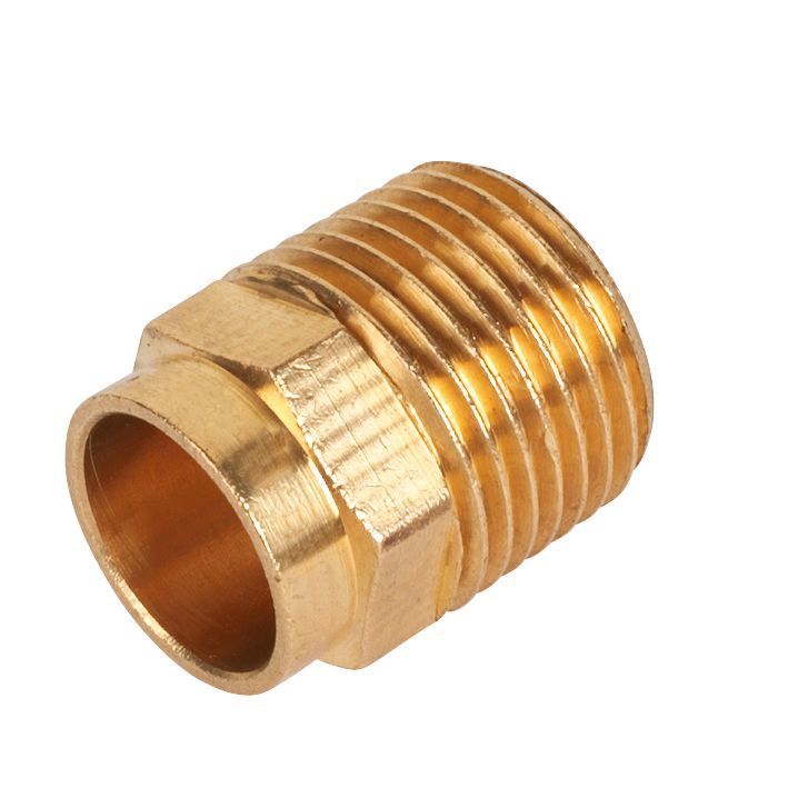 Endex Brass End Feed Adapting Male Coupler 15mm x ½