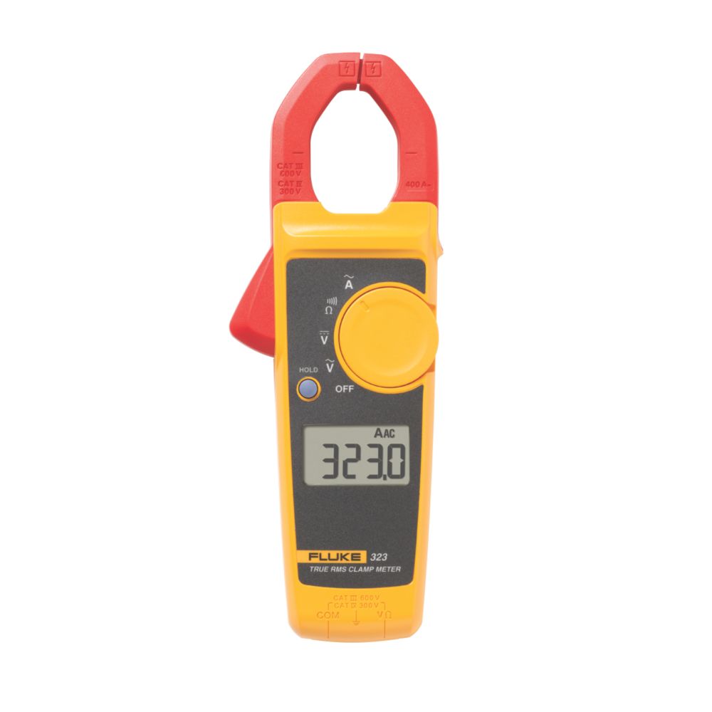 Fluke 323 True-rms AC Clamp Meter 400A