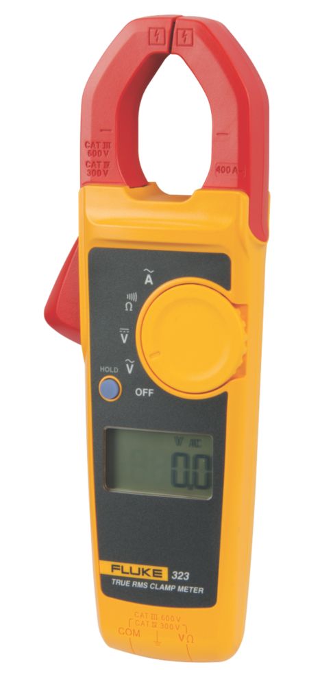 Fluke 323 True-rms AC Clamp Meter 400A