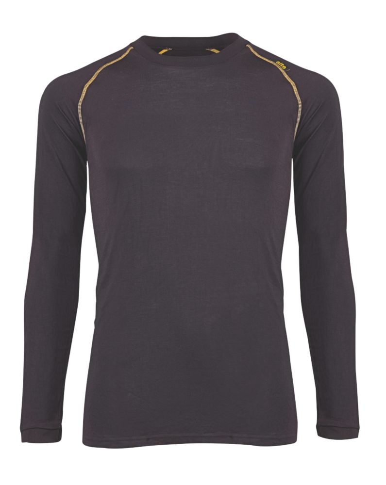 Site Base Layer Top Black Medium 38