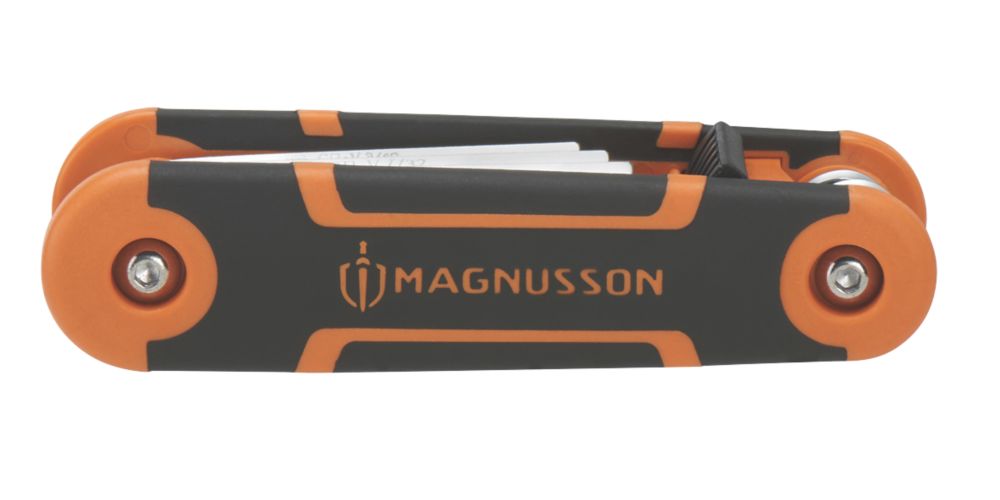 Magnusson Imperial Folding Hex Key Set 9 Pieces