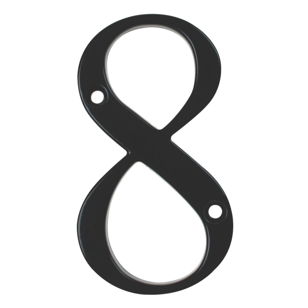 Fab & Fix Door Numeral 8 Black 80mm Reviews