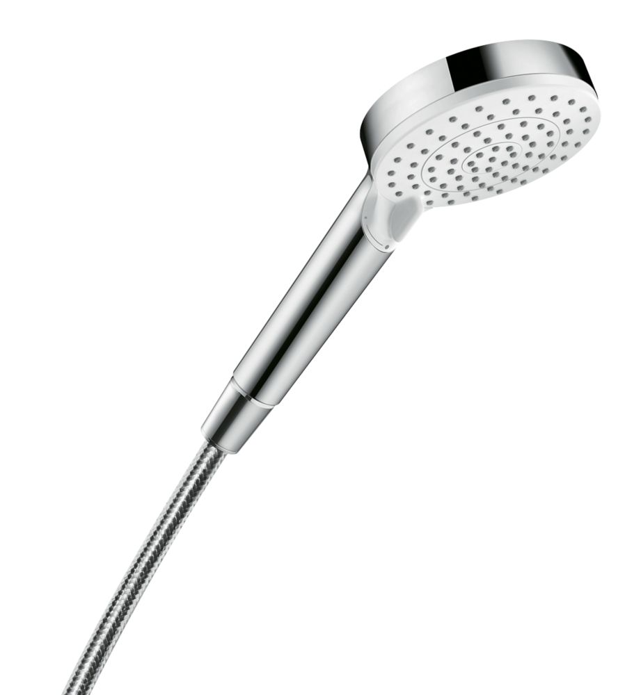 Hansgrohe Crometta Vario Shower Handset Chrome / White 100 x 210mm Reviews