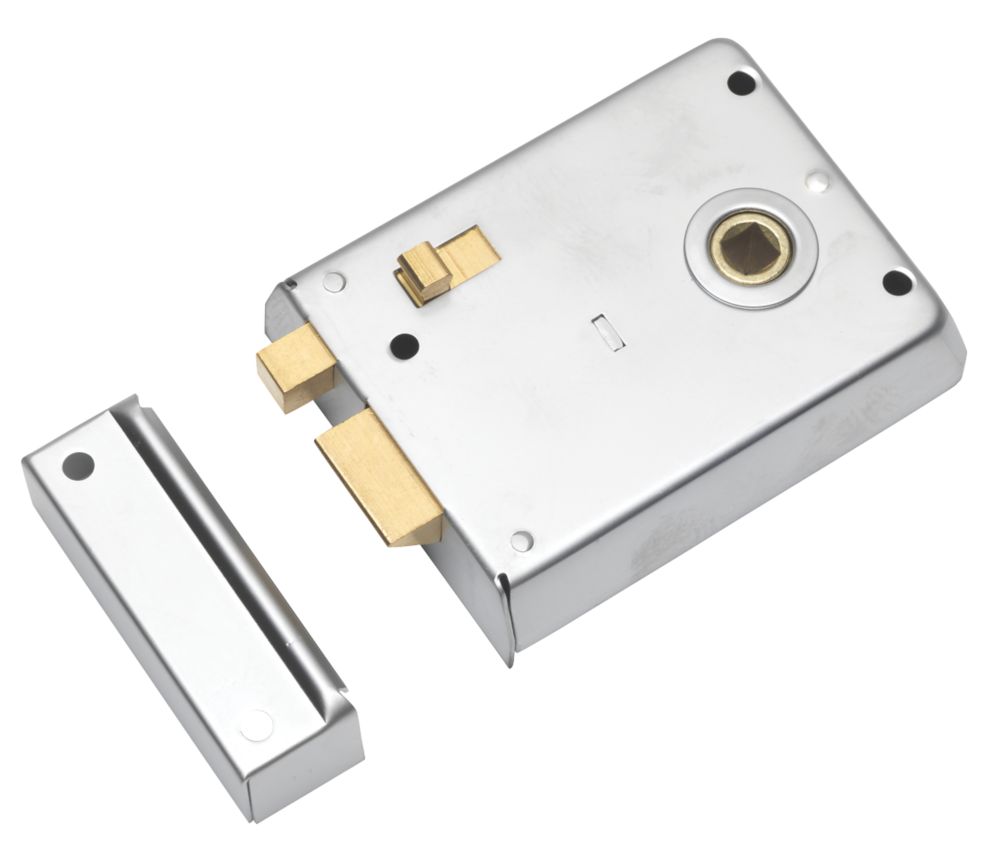 Eurospec Rim Latch with Snib Satin Chrome 105 x 81mm Reviews