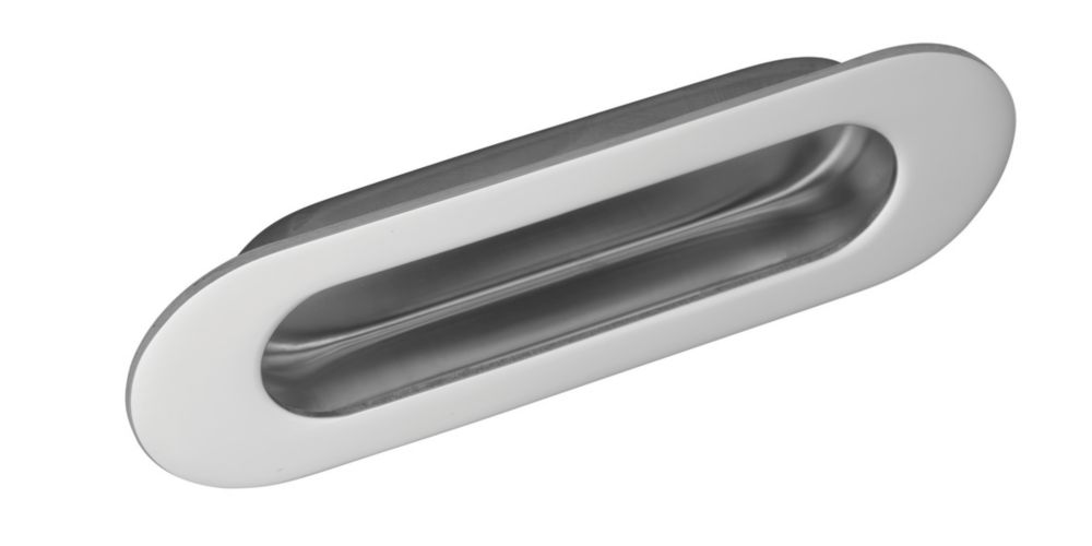 Eurospec Oval Flush Pull Handle 120mm Polished Stainless Steel Reviews