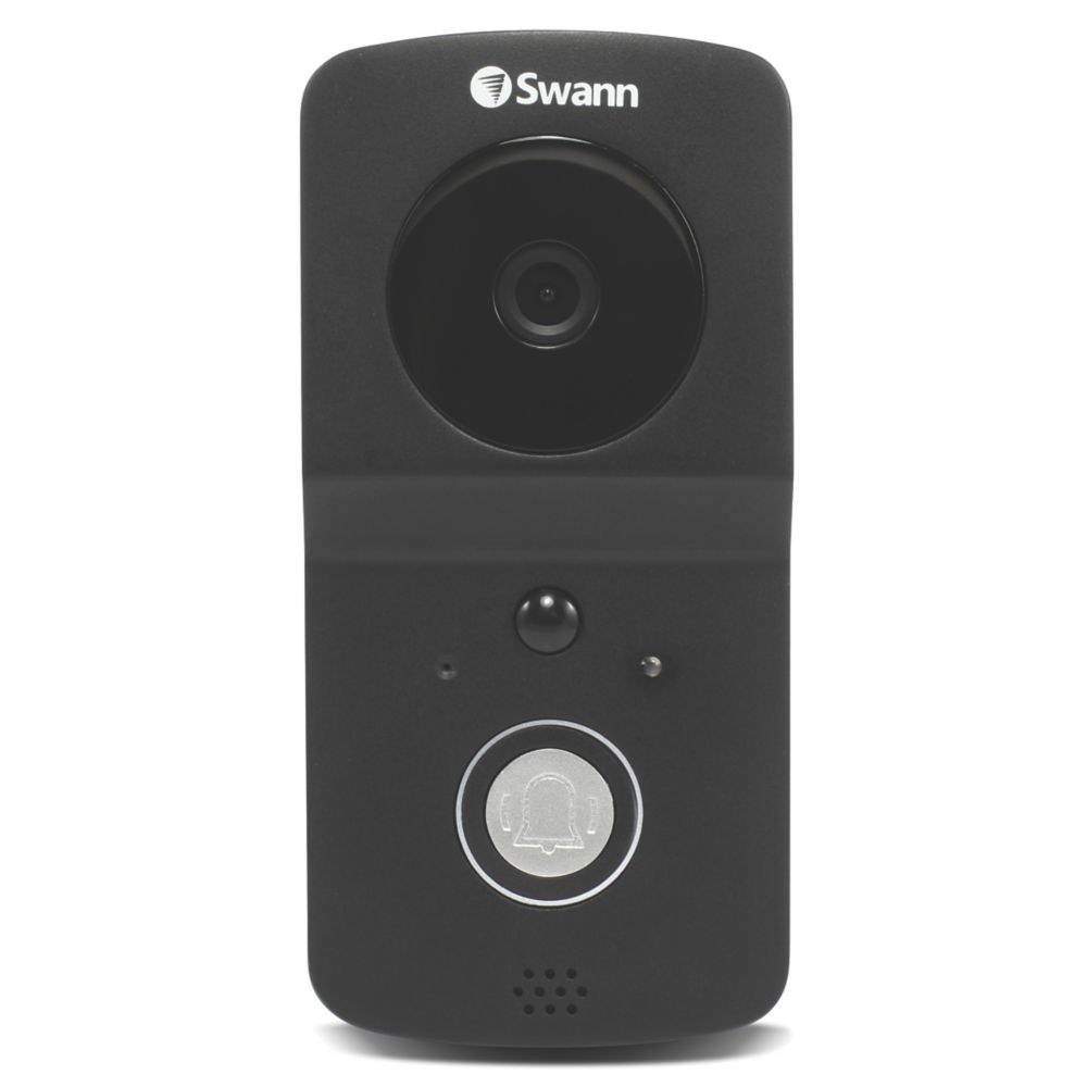 Swann SWADS-WVDP720-UK Smart Video Doorbell Black